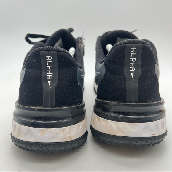 Nike Alpha Men’s Size 12 Huarache Elite 3 Turf Smoke Grey  Black CK0748-003. - Picture 8 of 11